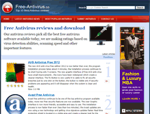 Tablet Screenshot of free-antivirus.co