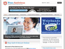 Tablet Screenshot of free-antivirus.com